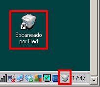 1 Imagen escaeado por red